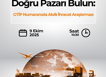 GTİP Numaranızla Akıllı İhracat Araştırması