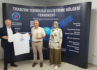 TTFEST'ten Trabzon Teknokent'e Ödül